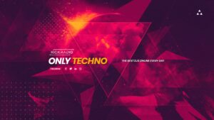 techno radio station template download
